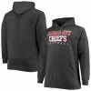 Men's Fanatics Branded Heathered Charcoal Kansas City Chiefs Big & Tall Practice Pullover Hoodie -Metaverse shop unnamed file 17484