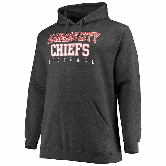 Men's Fanatics Branded Heathered Charcoal Kansas City Chiefs Big & Tall Practice Pullover Hoodie Men's Fanatics Branded Heathered Charcoal Kansas City Chiefs Big & Tall Practice Pullover Hoodie -Metaverse shop unnamed file 17485