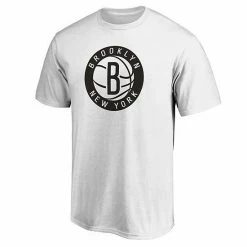 Men's Fanatics Branded White Brooklyn Nets Primary Team Logo T-Shirt -Metaverse shop unnamed file 17501