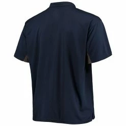 Men's Fanatics Branded Navy/Charcoal Houston Texans Big & Tall Polo -Metaverse shop unnamed file 17547