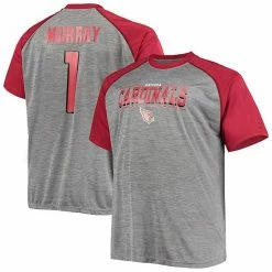 Men's Fanatics Branded Kyler Murray Cardinal/Heathered Gray Arizona Cardinals Big & Tall Player Name & Number Raglan T-Shirt 3 Men's Fanatics Branded Kyler Murray Cardinal/Heathered Gray Arizona Cardinals Big & Tall Player Name & Number Raglan T-Shirt -Metaverse shop unnamed file 17557