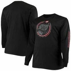 Men's Fanatics Branded Black Tampa Bay Buccaneers Big & Tall Color Pop Long Sleeve T-Shirt -Metaverse shop unnamed file 17575