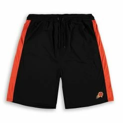 Men's Fanatics Branded Black/Orange Phoenix Suns Big & Tall Performance Shorts