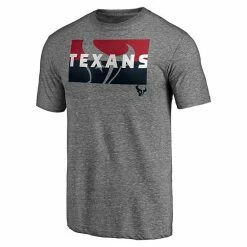 Men's Fanatics Branded Heathered Gray Houston Texans Block Party Square Off Tri-Blend T-Shirt 4 Men's Fanatics Branded Heathered Gray Houston Texans Block Party Square Off Tri-Blend T-Shirt -Metaverse shop unnamed file 17784