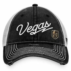 Men's Fanatics Branded Black Vegas Golden Knights Vintage Sport Resort Trucker Snapback Hat 4 Men's Fanatics Branded Black Vegas Golden Knights Vintage Sport Resort Trucker Snapback Hat -Metaverse shop unnamed file 17788