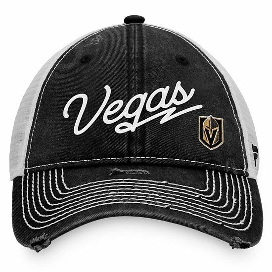 Men's Fanatics Branded Black Vegas Golden Knights Vintage Sport Resort Trucker Snapback Hat Men's Fanatics Branded Black Vegas Golden Knights Vintage Sport Resort Trucker Snapback Hat -Metaverse shop unnamed file 17788