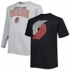 Men's Fanatics Branded Black/Heather Gray Portland Trail Blazers Big & Tall Square Up Combo T-Shirt Set 2 Men's Fanatics Branded Black/Heather Gray Portland Trail Blazers Big & Tall Square Up Combo T-Shirt Set -Metaverse shop unnamed file 17807