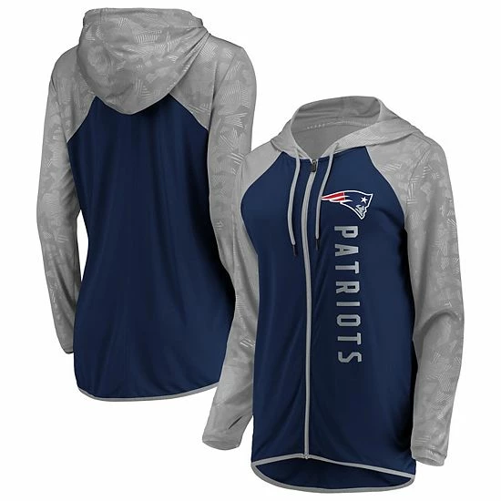 Women's Fanatics Branded Navy New England Patriots Forever Fan Logo Full-Zip Hoodie Women's Fanatics Branded Navy New England Patriots Forever Fan Logo Full-Zip Hoodie -Metaverse shop unnamed file 17829