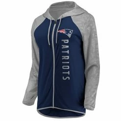 Women's Fanatics Branded Navy New England Patriots Forever Fan Logo Full-Zip Hoodie 3 Women's Fanatics Branded Navy New England Patriots Forever Fan Logo Full-Zip Hoodie -Metaverse shop unnamed file 17830
