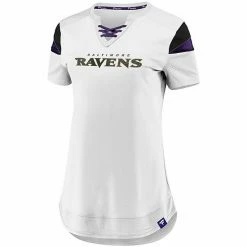 Women's Fanatics Branded Lamar Jackson White Baltimore Ravens Athena Name & Number Fashion Top -Metaverse shop unnamed file 17834