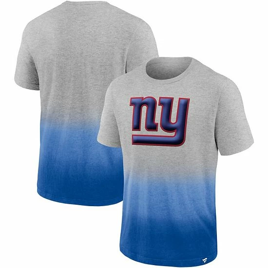 Men's Fanatics Branded Heathered Gray/Royal New York Giants Team Ombre T-Shirt Men's Fanatics Branded Heathered Gray/Royal New York Giants Team Ombre T-Shirt -Metaverse shop unnamed file 1784