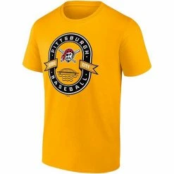 Men's Fanatics Branded Gold Pittsburgh Pirates Iconic Glory Bound T-Shirt -Metaverse shop unnamed file 17864