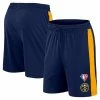 Men's Fanatics Branded Navy Denver Nuggets 75th Anniversary Downtown Performance Practice Shorts -Metaverse shop unnamed file 17866