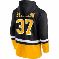 Men's Fanatics Branded Patrice Bergeron Black/Gold Boston Bruins Player Lace-Up V-Neck Pullover Hoodie 5 Men's Fanatics Branded Patrice Bergeron Black/Gold Boston Bruins Player Lace-Up V-Neck Pullover Hoodie -Metaverse shop unnamed file 17891