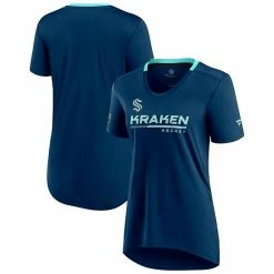 Women's Fanatics Branded Navy Seattle Kraken Authentic Pro Locker Room T-Shirt 3 Women's Fanatics Branded Navy Seattle Kraken Authentic Pro Locker Room T-Shirt -Metaverse shop unnamed file 17918