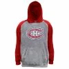 Men's Fanatics Branded Heathered Gray/Red Montreal Canadiens Big & Tall Raglan Pullover Hoodie -Metaverse shop unnamed file 17921