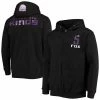 Men's Fanatics Branded De'Aaron Fox Black Sacramento Kings Player Name & Number Full-Zip Hoodie Jacket -Metaverse shop unnamed file 17926