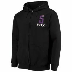 Men's Fanatics Branded De'Aaron Fox Black Sacramento Kings Player Name & Number Full-Zip Hoodie Jacket -Metaverse shop unnamed file 17928