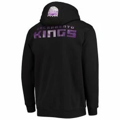 Men's Fanatics Branded De'Aaron Fox Black Sacramento Kings Player Name & Number Full-Zip Hoodie Jacket -Metaverse shop unnamed file 17929