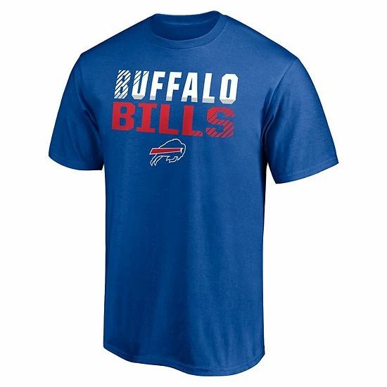 Men's Fanatics Branded Royal Buffalo Bills Big & Tall Fade Out T-Shirt 5 Men's Fanatics Branded Royal Buffalo Bills Big & Tall Fade Out T-Shirt - Image 3