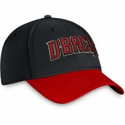 Men's Fanatics Branded Black/Red Arizona Diamondbacks Core Flex Hat -Metaverse shop unnamed file 17949