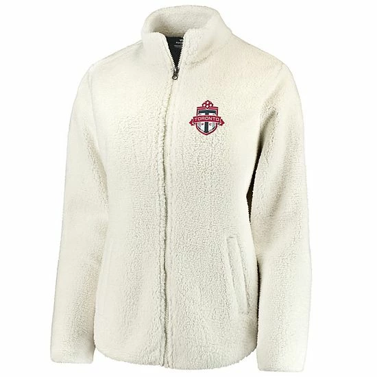 Women's Fanatics Branded Cream Toronto FC Sherpa Full-Zip Jacket Women's Fanatics Branded Cream Toronto FC Sherpa Full-Zip Jacket -Metaverse shop unnamed file 17969