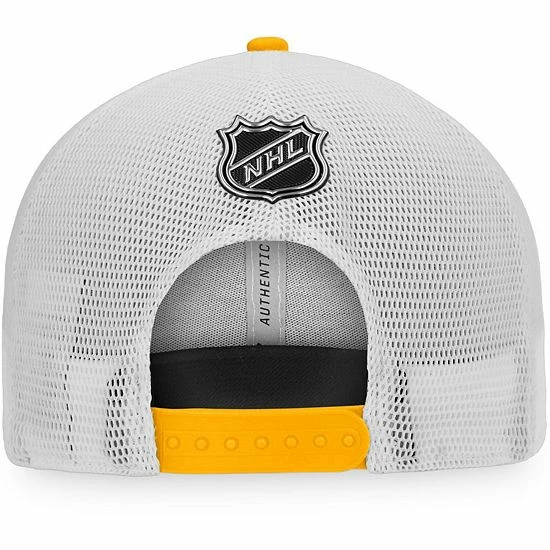 Men's Fanatics Branded Gold/White Nashville Predators Authentic Pro Team Locker Room Trucker Snapback Hat Men's Fanatics Branded Gold/White Nashville Predators Authentic Pro Team Locker Room Trucker Snapback Hat -Metaverse shop unnamed file 17987