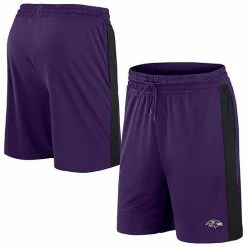 Men's Fanatics Branded Purple Baltimore Ravens Break It Loose Shorts