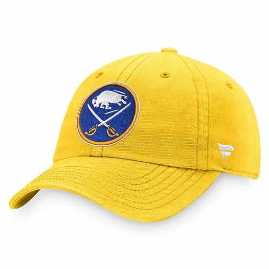 Men's Fanatics Branded Gold Buffalo Sabres Core Primary Logo Adjustable Hat Men's Fanatics Branded Gold Buffalo Sabres Core Primary Logo Adjustable Hat -Metaverse shop unnamed file 18050