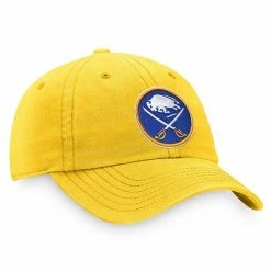 Men's Fanatics Branded Gold Buffalo Sabres Core Primary Logo Adjustable Hat 4 Men's Fanatics Branded Gold Buffalo Sabres Core Primary Logo Adjustable Hat -Metaverse shop unnamed file 18052