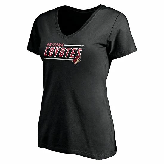 Women's Fanatics Branded Black Arizona Coyotes Mascot In Bounds V-Neck T-Shirt Women's Fanatics Branded Black Arizona Coyotes Mascot In Bounds V-Neck T-Shirt -Metaverse shop unnamed file 18055