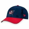 Men's Fanatics Branded Navy/Red Columbus Blue Jackets Authentic Pro Locker Room Flex Hat -Metaverse shop unnamed file 18056