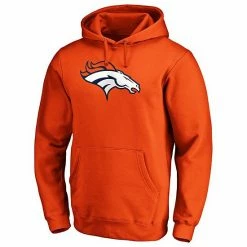 Men's Fanatics Branded Orange Denver Broncos Team Logo Pullover Hoodie -Metaverse shop unnamed file 18096