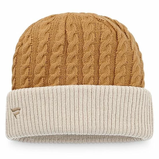 Men's Fanatics Branded Natural Pittsburgh Penguins Outdoor Play Cuffed Knit Hat 5 Men's Fanatics Branded Natural Pittsburgh Penguins Outdoor Play Cuffed Knit Hat - Image 3