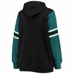 Women's Fanatics Branded Black/Teal Jacksonville Jaguars Plus Size Primary Logo Script Full-Zip Hoodie 5 Women's Fanatics Branded Black/Teal Jacksonville Jaguars Plus Size Primary Logo Script Full-Zip Hoodie -Metaverse shop unnamed file 18163