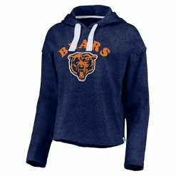 Women's Fanatics Branded Heathered Navy Chicago Bears Historic Logo Sport Resort Vintage Arc Cropped Raw Edge Pullover Hoodie 4 Women's Fanatics Branded Heathered Navy Chicago Bears Historic Logo Sport Resort Vintage Arc Cropped Raw Edge Pullover Hoodie -Metaverse shop unnamed file 18183