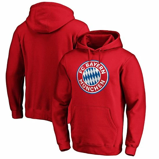 Men's Fanatics Branded Red Bayern Munich Official Logo Pullover Hoodie Men's Fanatics Branded Red Bayern Munich Official Logo Pullover Hoodie -Metaverse shop unnamed file 18224