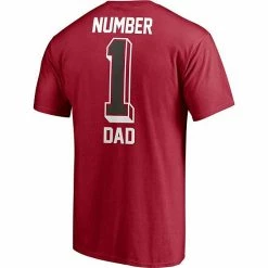 Men's Fanatics Branded Red Tampa Bay Buccaneers #1 Dad T-Shirt 4 Men's Fanatics Branded Red Tampa Bay Buccaneers #1 Dad T-Shirt -Metaverse shop unnamed file 18243