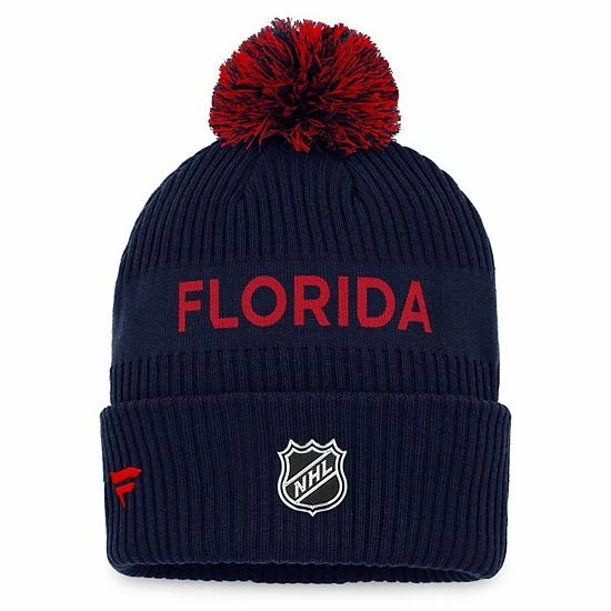Men's Fanatics Branded Navy/Red Florida Panthers 2022 NHL Draft Authentic Pro Cuffed Knit Hat with Pom Men's Fanatics Branded Navy/Red Florida Panthers 2022 NHL Draft Authentic Pro Cuffed Knit Hat With Pom -Metaverse shop unnamed file 18381
