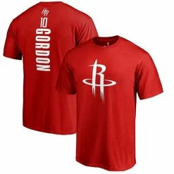 Men's Fanatics Branded Eric Gordon Red Houston Rockets Backer Name & Number T-Shirt -Metaverse shop unnamed file 18410