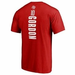 Men's Fanatics Branded Eric Gordon Red Houston Rockets Backer Name & Number T-Shirt -Metaverse shop unnamed file 18412