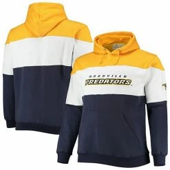 Men's Fanatics Branded Gold/Navy Nashville Predators Big & Tall Colorblock Fleece Hoodie 3 Men's Fanatics Branded Gold/Navy Nashville Predators Big & Tall Colorblock Fleece Hoodie -Metaverse shop unnamed file 18430