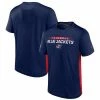 Men's Fanatics Branded Navy/Red Columbus Blue Jackets Authentic Pro Rink Tech T-Shirt -Metaverse shop unnamed file 18493