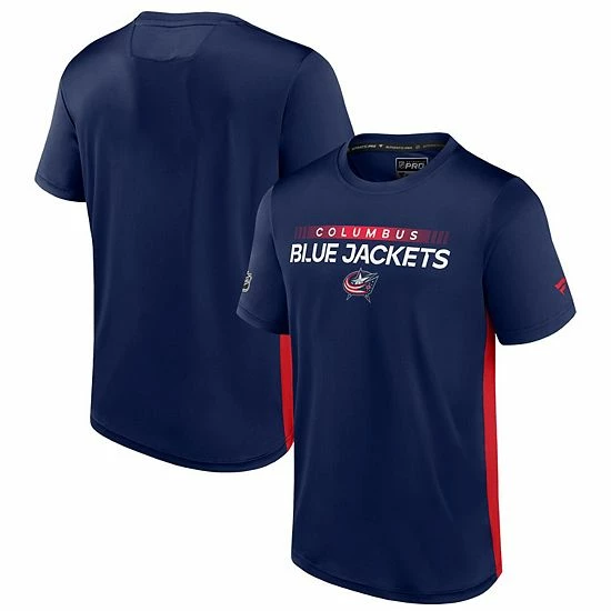 Men's Fanatics Branded Navy/Red Columbus Blue Jackets Authentic Pro Rink Tech T-Shirt Men's Fanatics Branded Navy/Red Columbus Blue Jackets Authentic Pro Rink Tech T-Shirt -Metaverse shop unnamed file 18494