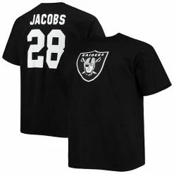 Men's Fanatics Branded Josh Jacobs Black Las Vegas Raiders Big & Tall Player Name & Number T-Shirt 3 Men's Fanatics Branded Josh Jacobs Black Las Vegas Raiders Big & Tall Player Name & Number T-Shirt -Metaverse shop unnamed file 18502