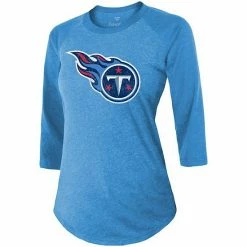 Women's Fanatics Branded Derrick Henry Light Blue Tennessee Titans Team Player Name & Number Raglan 3/4-Sleeve T-Shirt 4 Women's Fanatics Branded Derrick Henry Light Blue Tennessee Titans Team Player Name & Number Raglan 3/4-Sleeve T-Shirt -Metaverse shop unnamed file 18512
