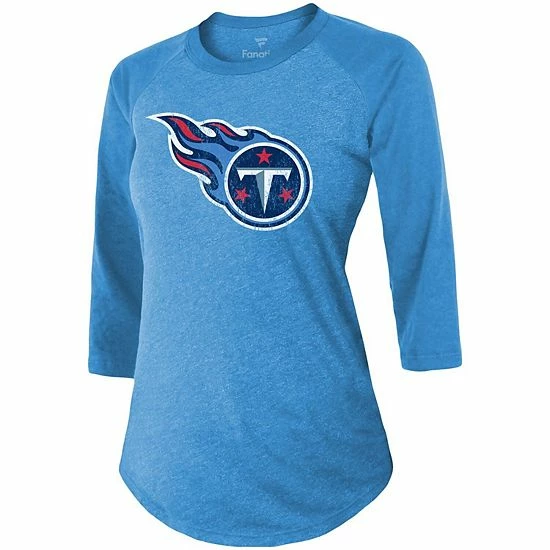 Women's Fanatics Branded Derrick Henry Light Blue Tennessee Titans Team Player Name & Number Raglan 3/4-Sleeve T-Shirt Women's Fanatics Branded Derrick Henry Light Blue Tennessee Titans Team Player Name & Number Raglan 3/4-Sleeve T-Shirt -Metaverse shop unnamed file 18512