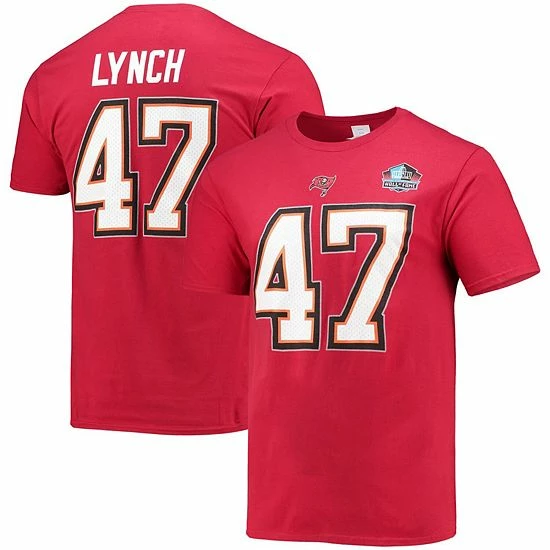 Men's Fanatics Branded John Lynch Red Tampa Bay Buccaneers NFL Hall of Fame Class of 2021 Name & Number T-Shirt Men's Fanatics Branded John Lynch Red Tampa Bay Buccaneers NFL Hall Of Fame Class Of 2021 Name & Number T-Shirt -Metaverse shop unnamed file 18539