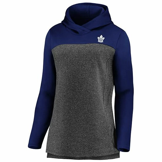 Women's Fanatics Branded Heathered Charcoal/Blue Toronto Maple Leafs Chiller Fleece Pullover Hoodie Women's Fanatics Branded Heathered Charcoal/Blue Toronto Maple Leafs Chiller Fleece Pullover Hoodie -Metaverse shop unnamed file 18547