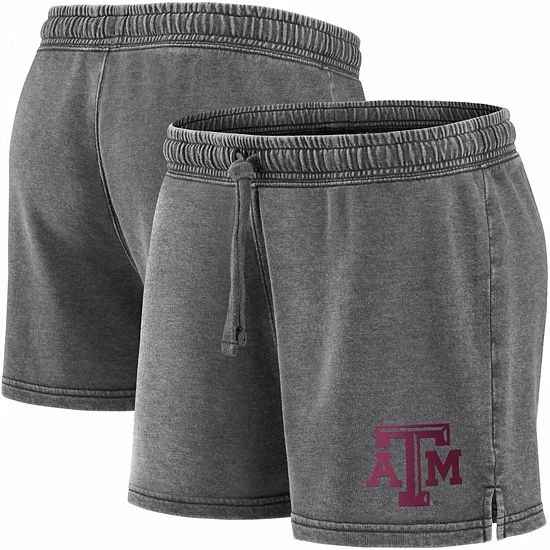 Women's Fanatics Branded Heathered Charcoal Texas A&M Aggies Retro French Terry Shorts Women's Fanatics Branded Heathered Charcoal Texas A&M Aggies Retro French Terry Shorts -Metaverse shop unnamed file 18594